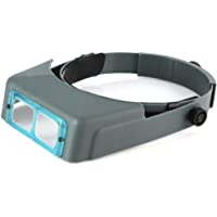 Optivisor DA-2 - Visor con lupas (1-5X- Banda de sujeción a la Cabeza)
